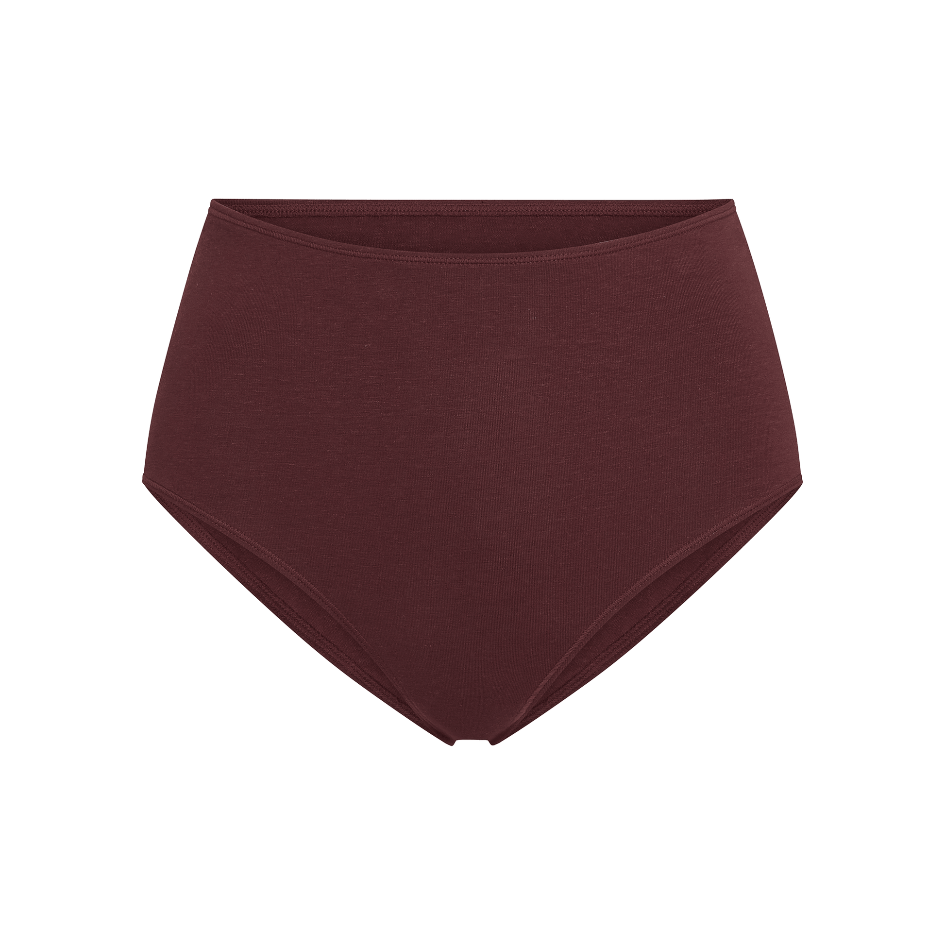High-Rise hemp brief by Net Positive in burgundy color on Tampa Home & Garden Store