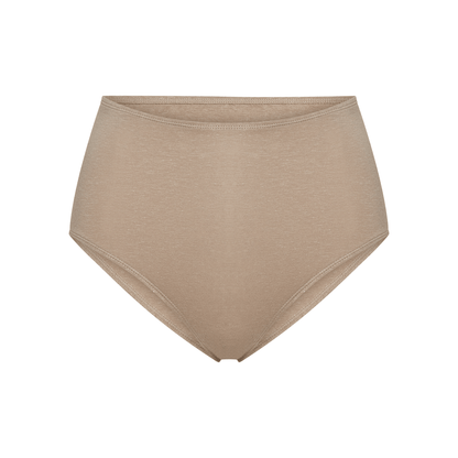 High-Rise Hemp Brief by Net Positive in beige on Tampa Home & Garden Store