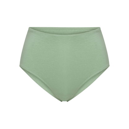High-Rise Hemp Brief Net Positive sage green on Tampa Home & Garden Store