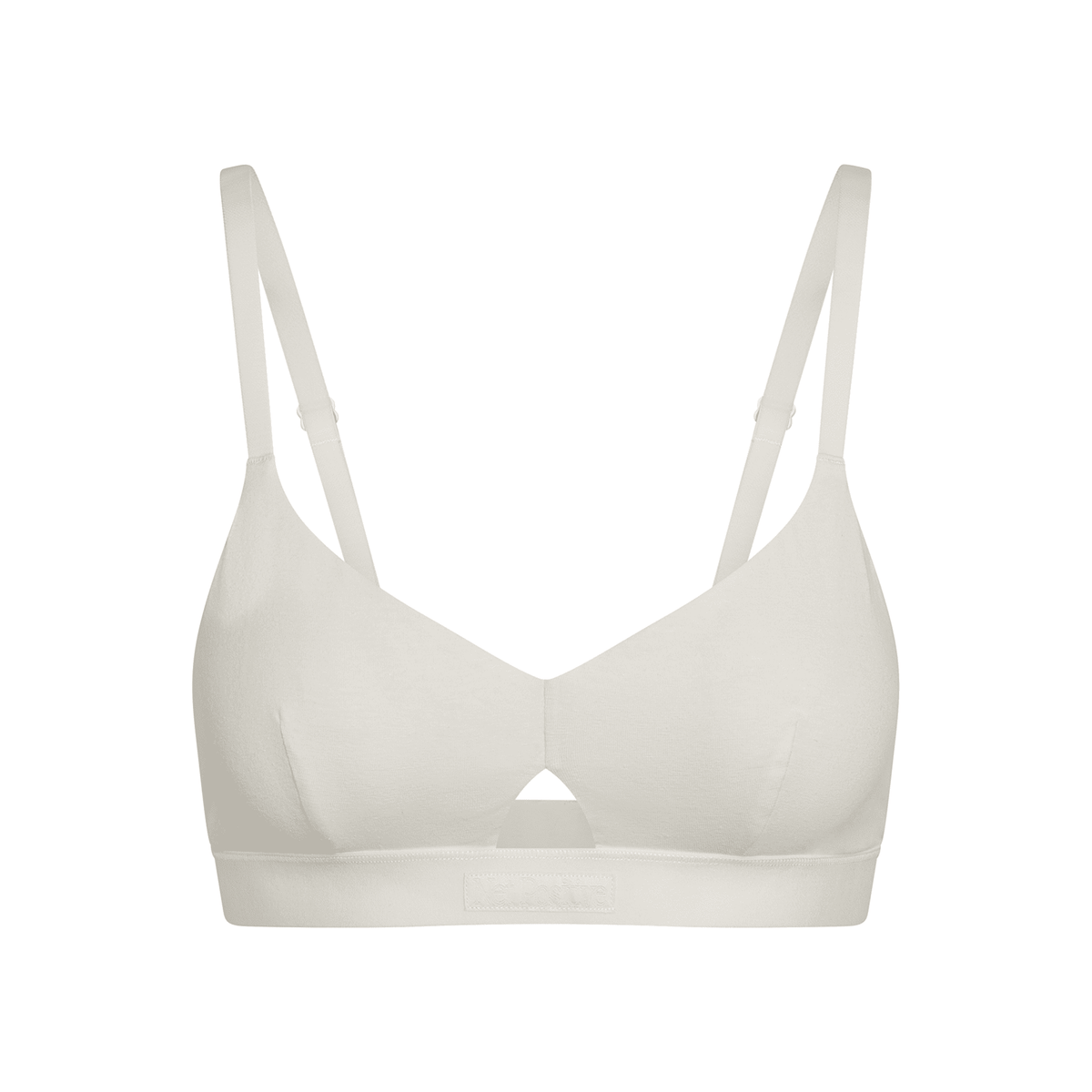 Keyhole hemp bra by Net Positive in cream color on Tampa Home & Garden Store