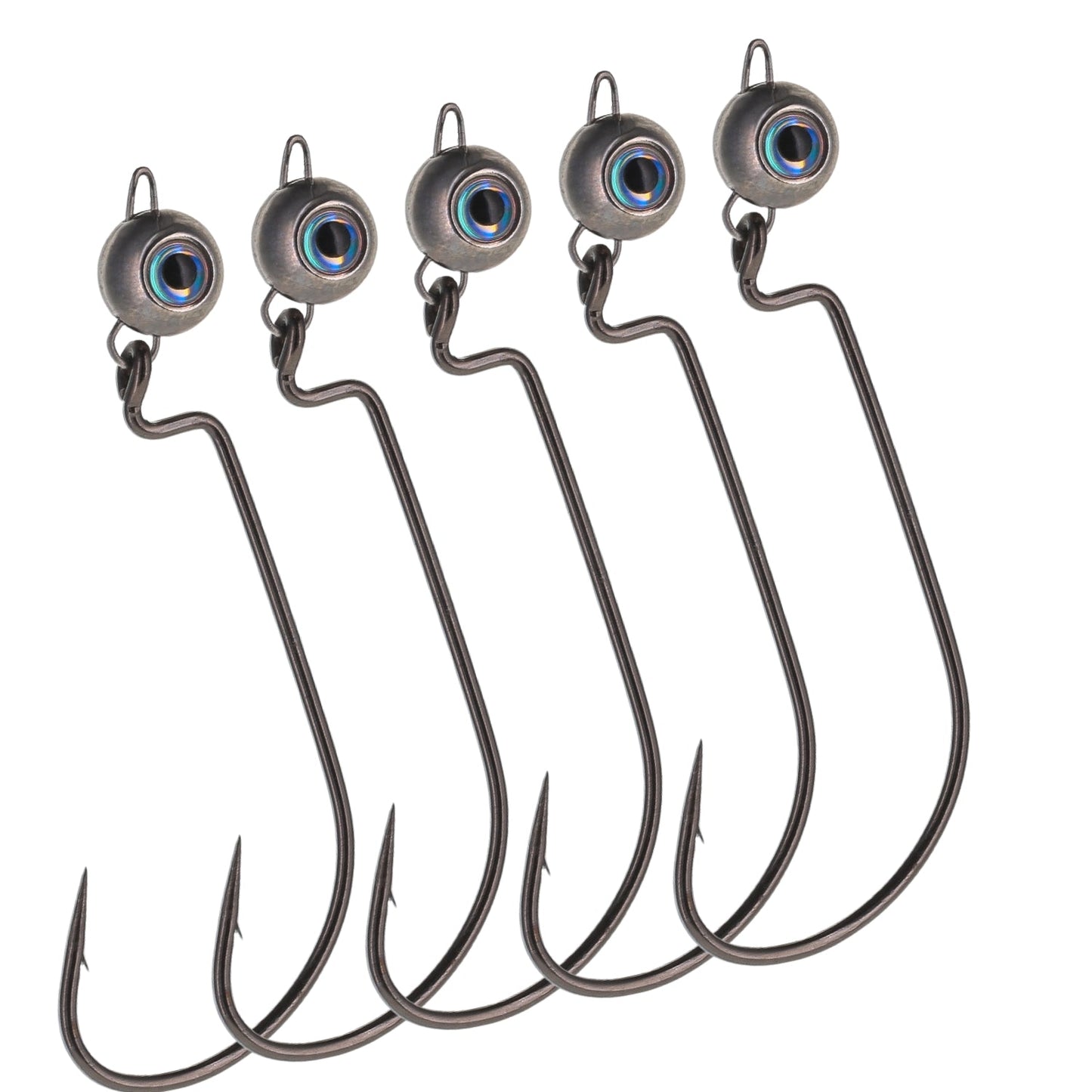 Cabeza plomada de tungsteno Reaction Tackle Free Swing - Paquete de 5 - Nueva