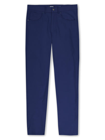 Freeport Pant Versatile Performance navy pants by White Water Life with front pockets on Tampa Home & Garden Store