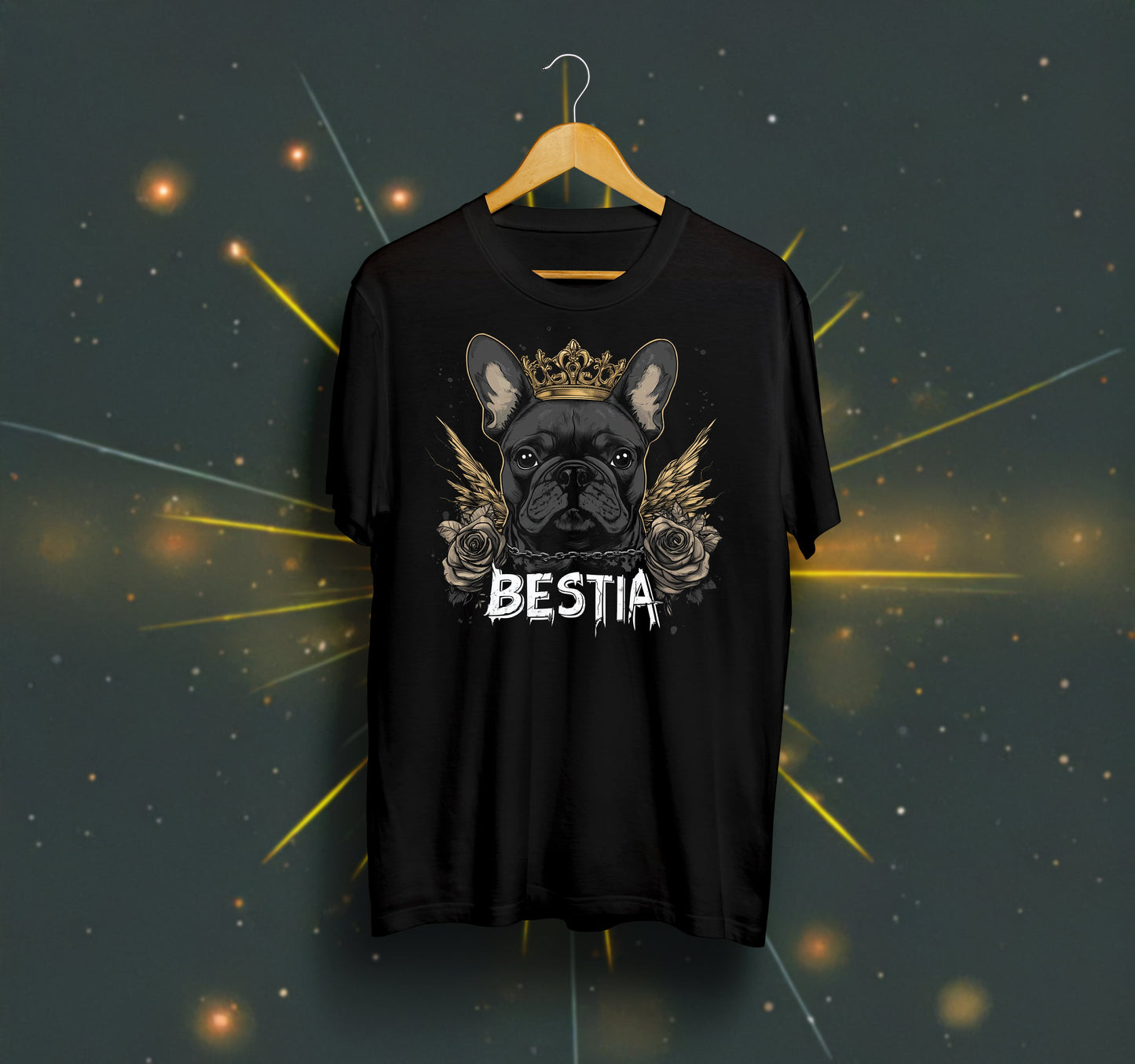 French Bulldog T-shirt Black - Tampa Home & Garden Store