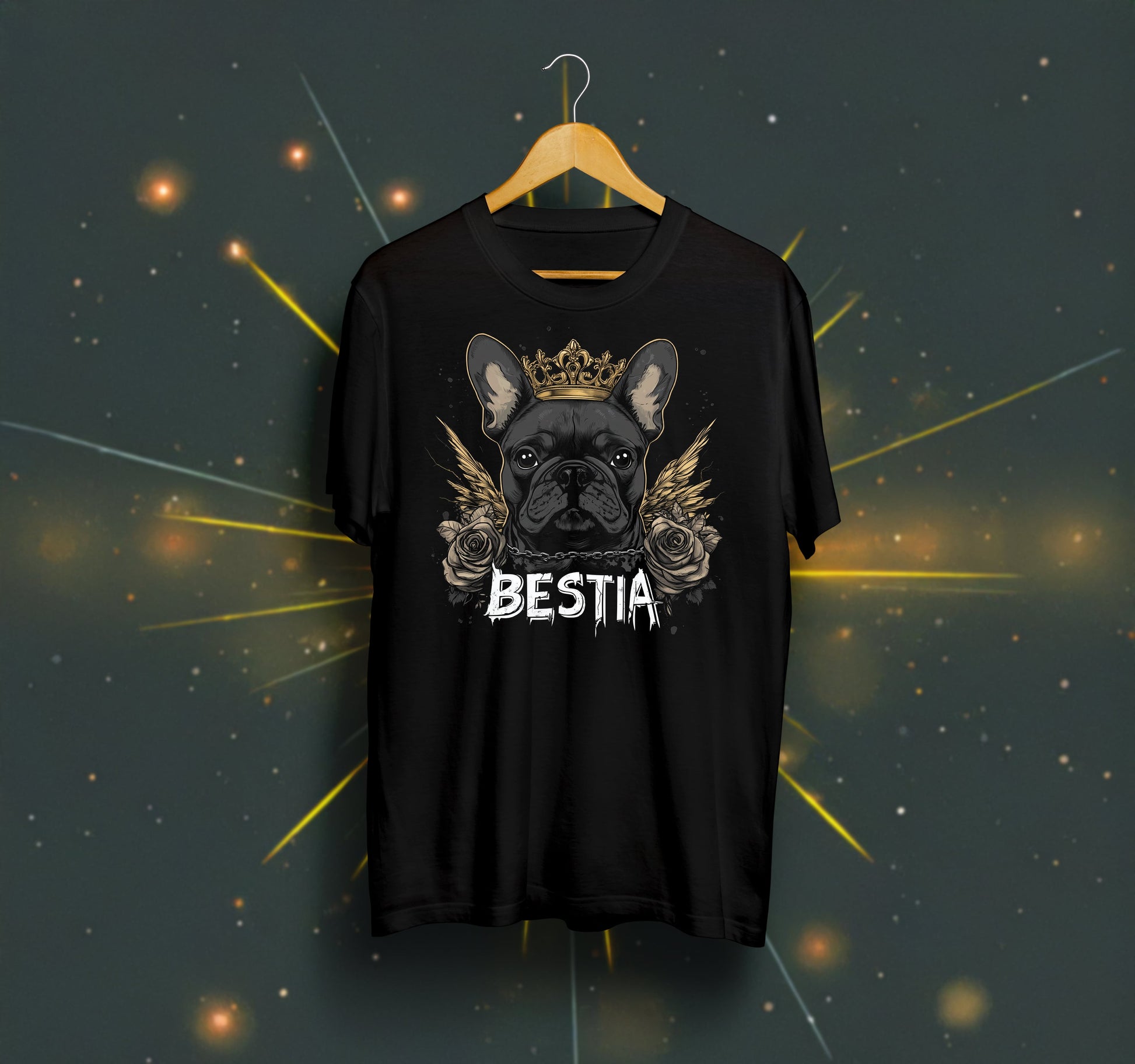 French Bulldog T-shirt Black - Tampa Home & Garden Store