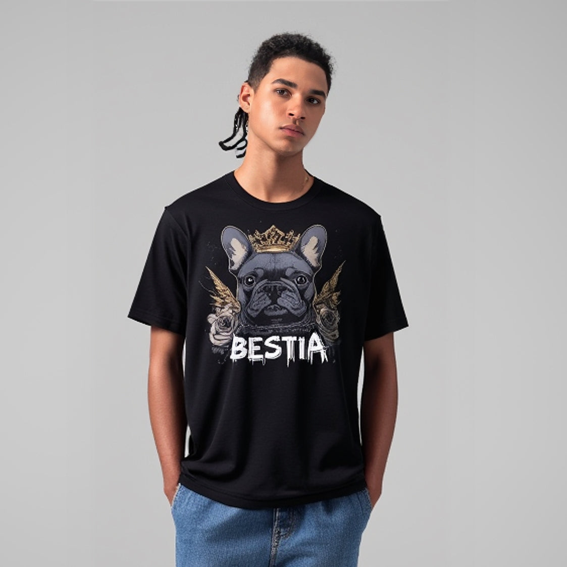 French Bulldog T-shirt Black - Tampa Home & Garden Store
