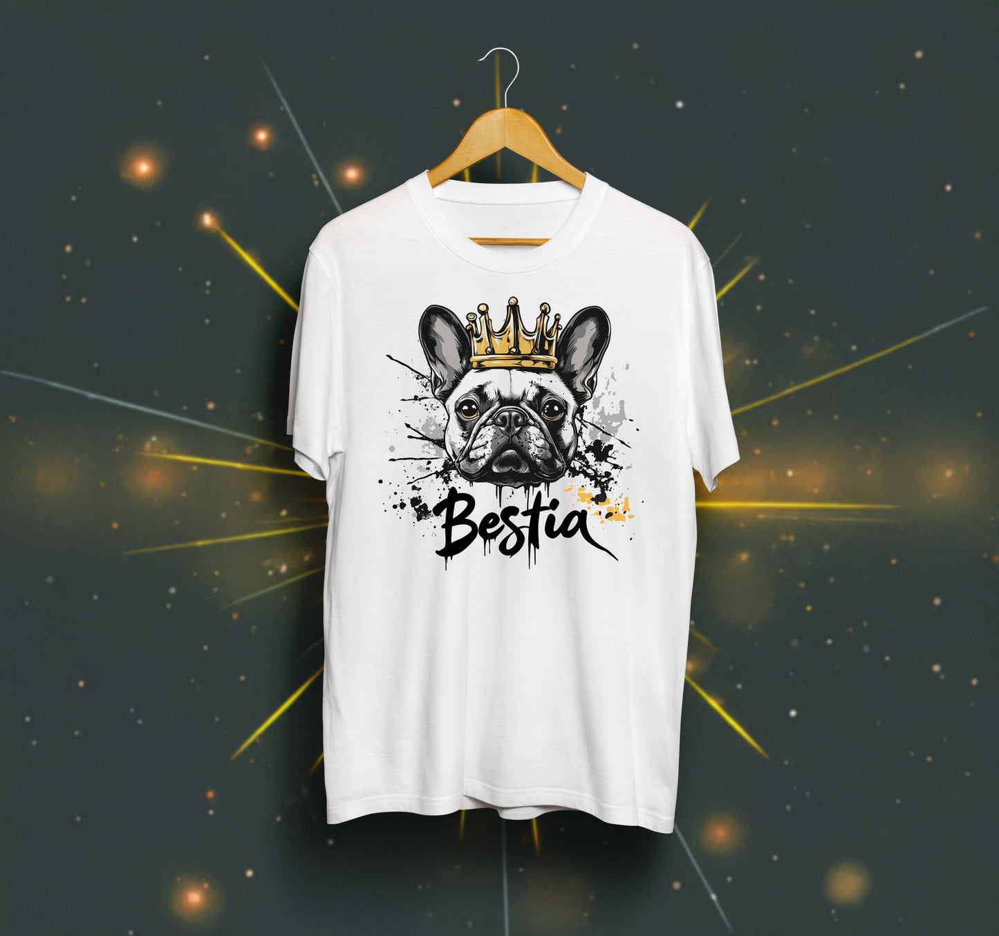 French Bulldog T-shirt White - Tampa Home & Garden Store