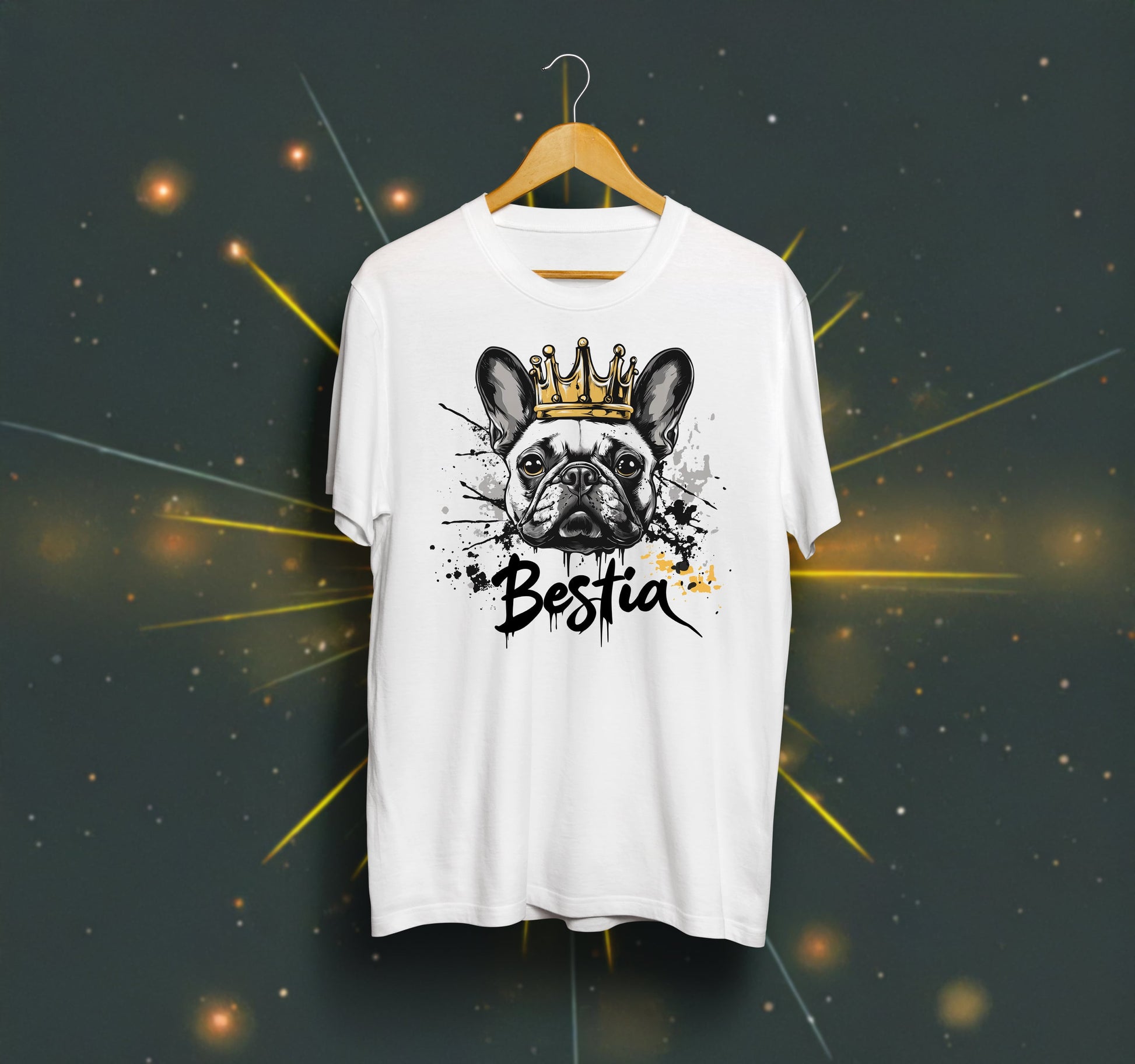 French Bulldog T-shirt White - Tampa Home & Garden Store