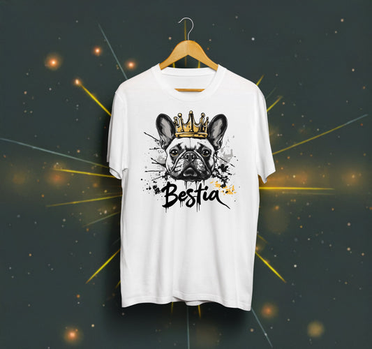 French Bulldog T-shirt White - Tampa Home & Garden Store