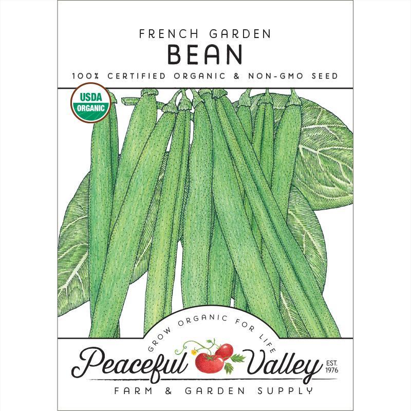 French Garden Bean Seeds (Organic) - Tampa Home & Garden Store