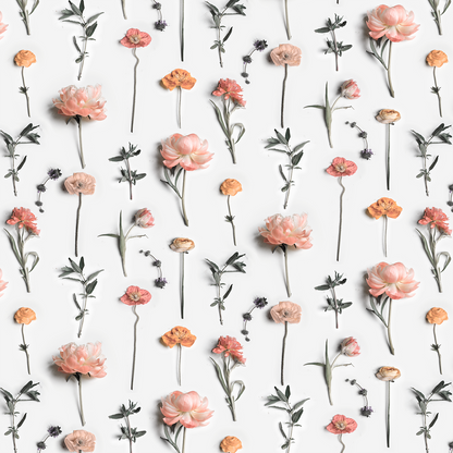 Fresh to Death Wallpaper, small pattern, muted autumn - Tampa Home & Garden Store
