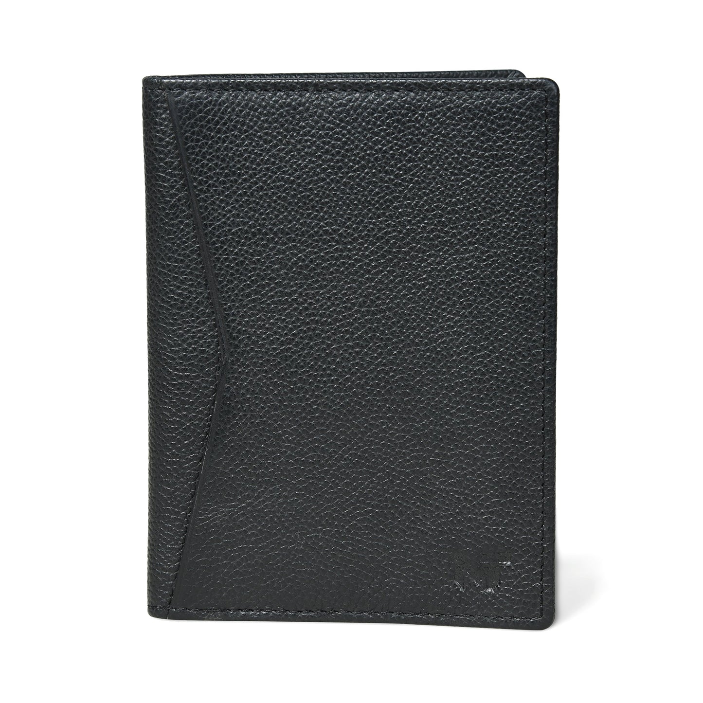 Front Pocket Black Passport Holder - Tampa Home & Garden Store