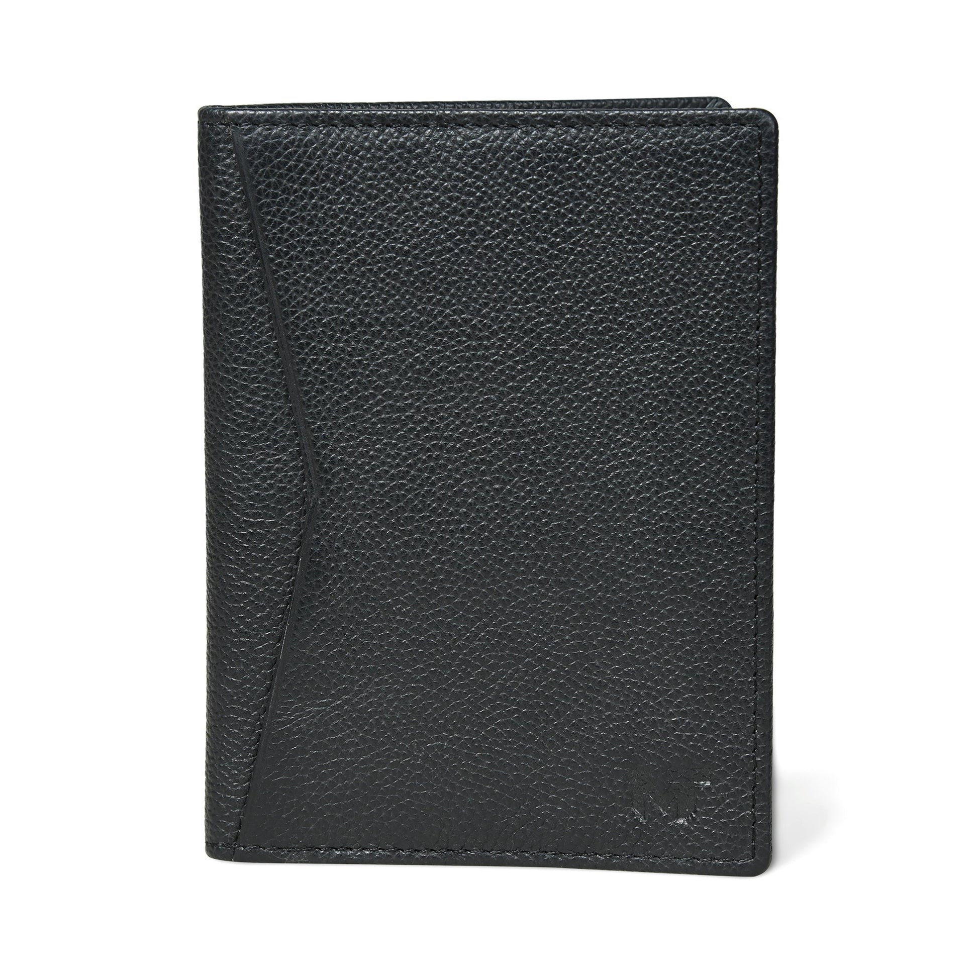 Front Pocket Black Passport Holder - Tampa Home & Garden Store
