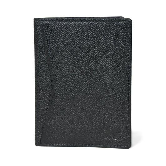 Front Pocket Black Passport Holder - Tampa Home & Garden Store