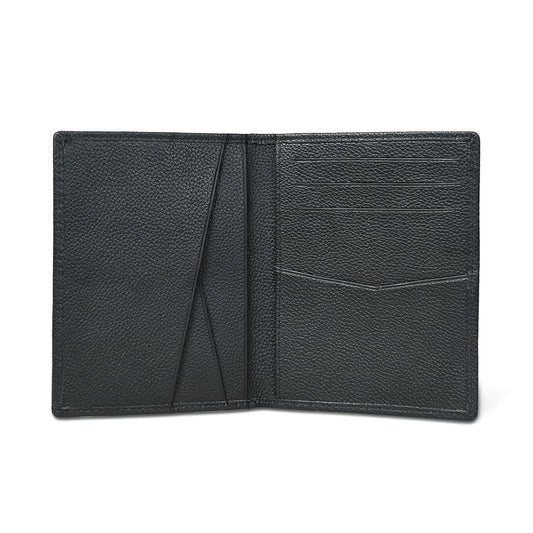 Front Pocket Black Passport Holder - Tampa Home & Garden Store