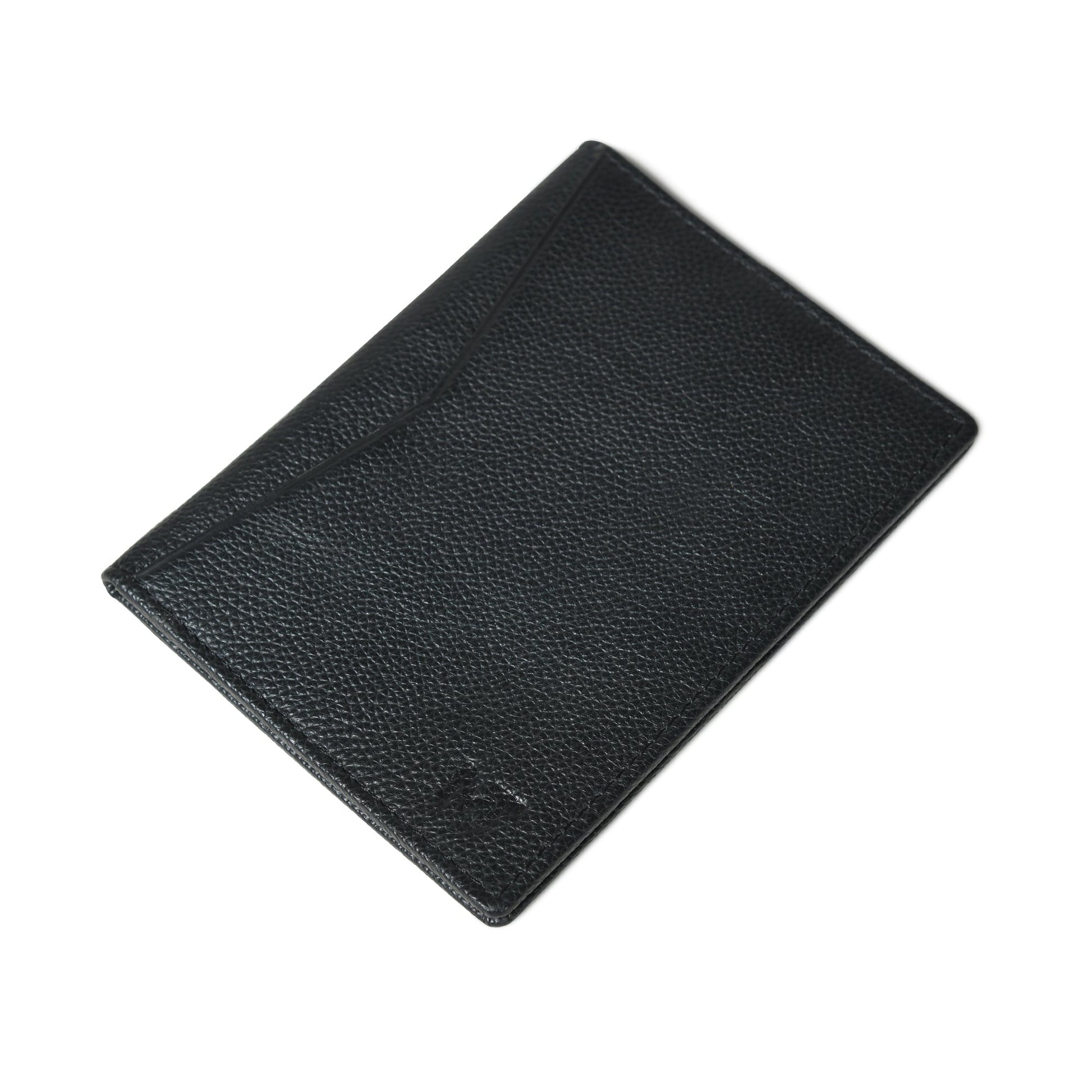 Front Pocket Black Passport Holder - Tampa Home & Garden Store