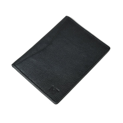 Front Pocket Black Passport Holder - Tampa Home & Garden Store