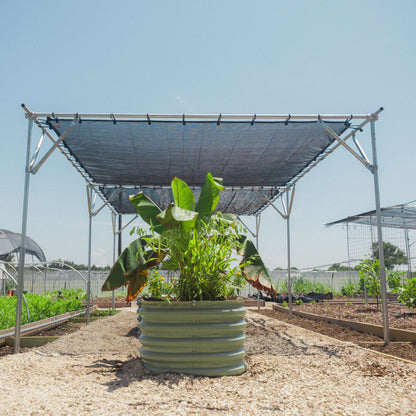 DIY Freestanding Shade Cloth and Steel Frame Kit