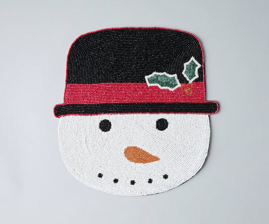 Frosty Snowman Placemat, Christmas Placemat, Snowman Placemat - Tampa Home & Garden Store
