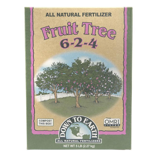 Fruit Tree Fertilizer 6-2-4 (5 lb box) - Tampa Home & Garden Store