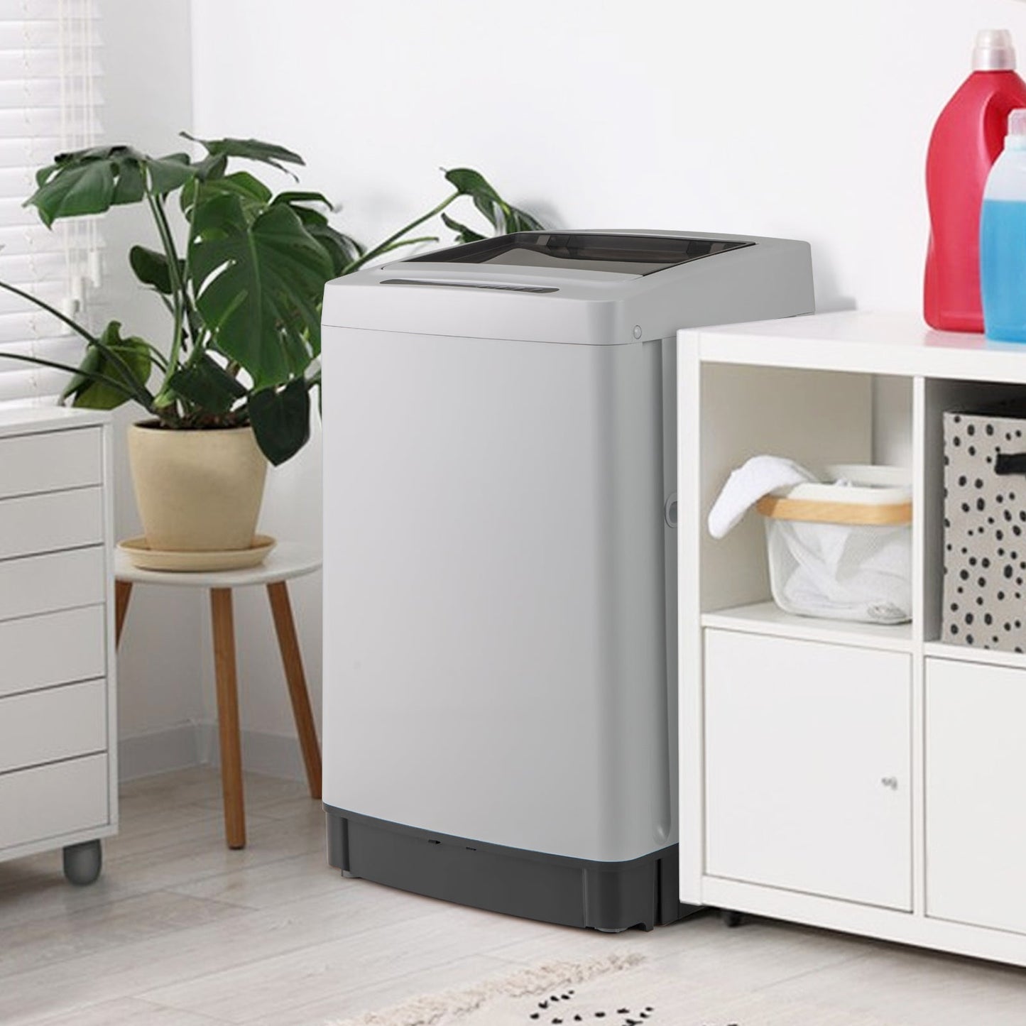 Lavadora y secadora totalmente automáticas - Gris