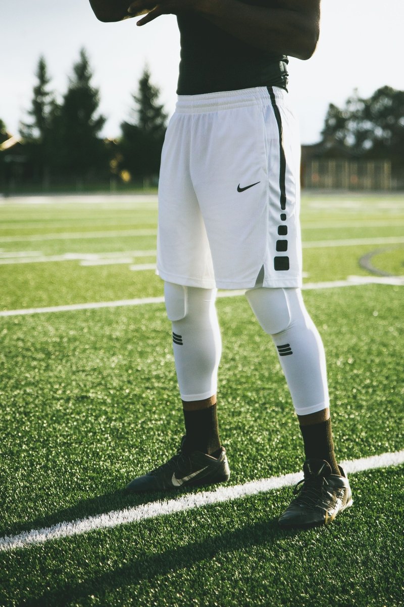 Full-Length Padded Knee Sleeve - White - Tampa Home & Garden Store