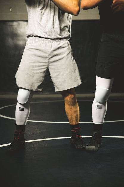 Full-Length Padded Knee Sleeve - White - Tampa Home & Garden Store