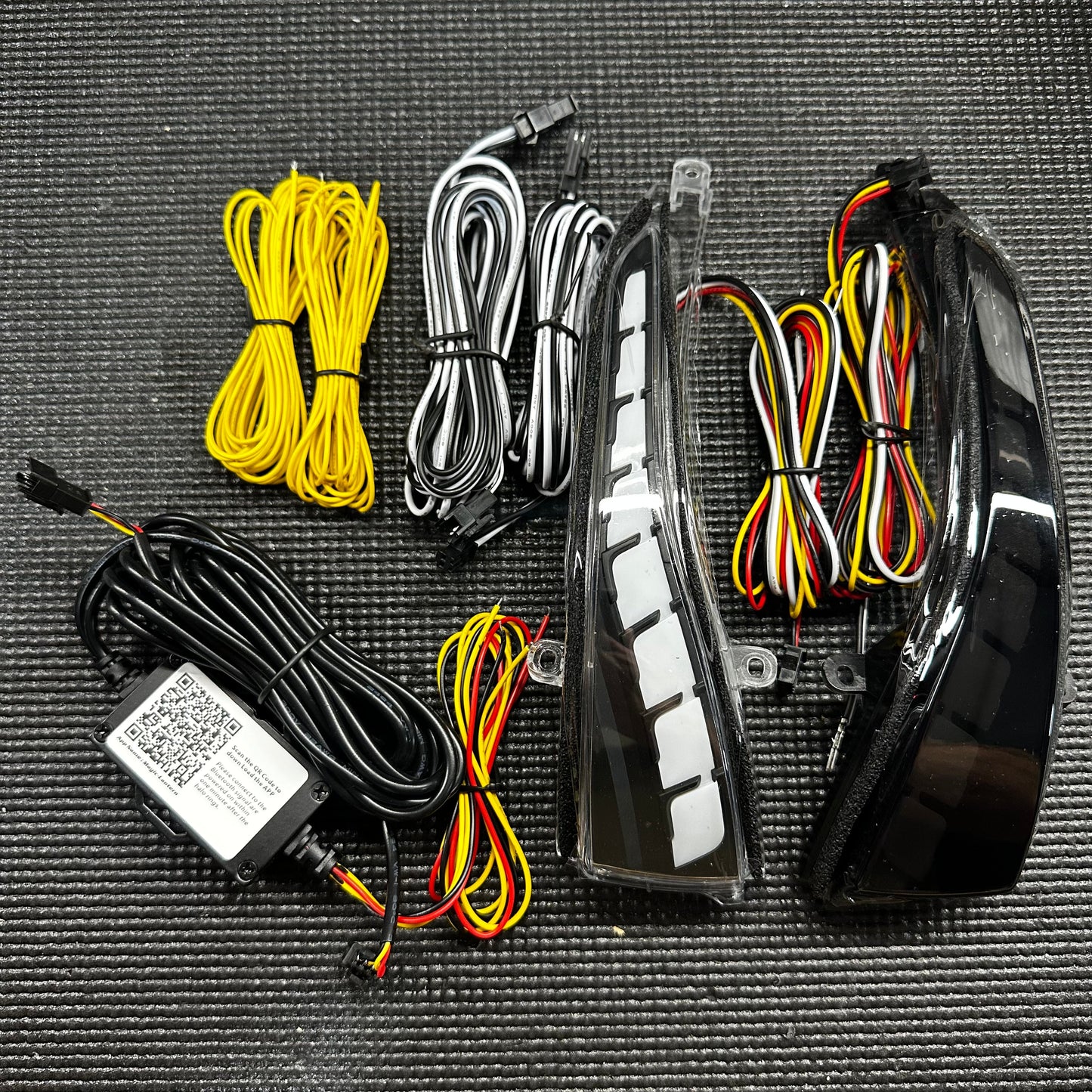 AutoLEDTech.com Flow Series RGB LED side mirror lights with turn signals for Infiniti Q50 Q60 Q70 on Tampa Home & Garden Store