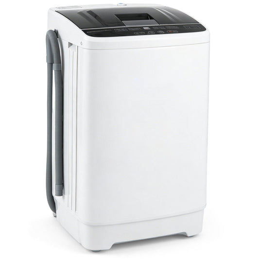 DirectDeals washing machine, white top-load, 7.7 lb capacity, 8 programs, drain pump on Tampa Home & Garden Store