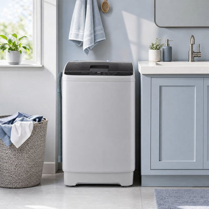 Washing machine by DirectDeals, 7.7 lb, 8 programs, drain pump, top-load in laundry room on Tampa Home & Garden Store