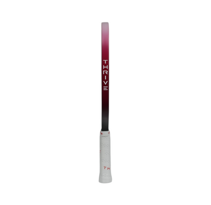 FURY elongated 15.5 mm paddle by Thrive Pickleball with maroon-black gradient and white grip on Tampa Home & Garden Store