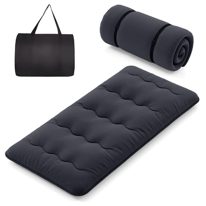 Colchón de futón con funda lavable y esterilla plegable – Tamaño matrimonial