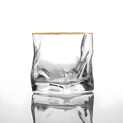 Gold Hoshi Japanese Crystal And The Whisky Glass