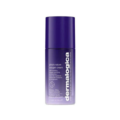 Dermalogica Phyto Nature Oxygen Cream face moisturizer bottle in purple gradient packaging on Tampa Home & Garden Store