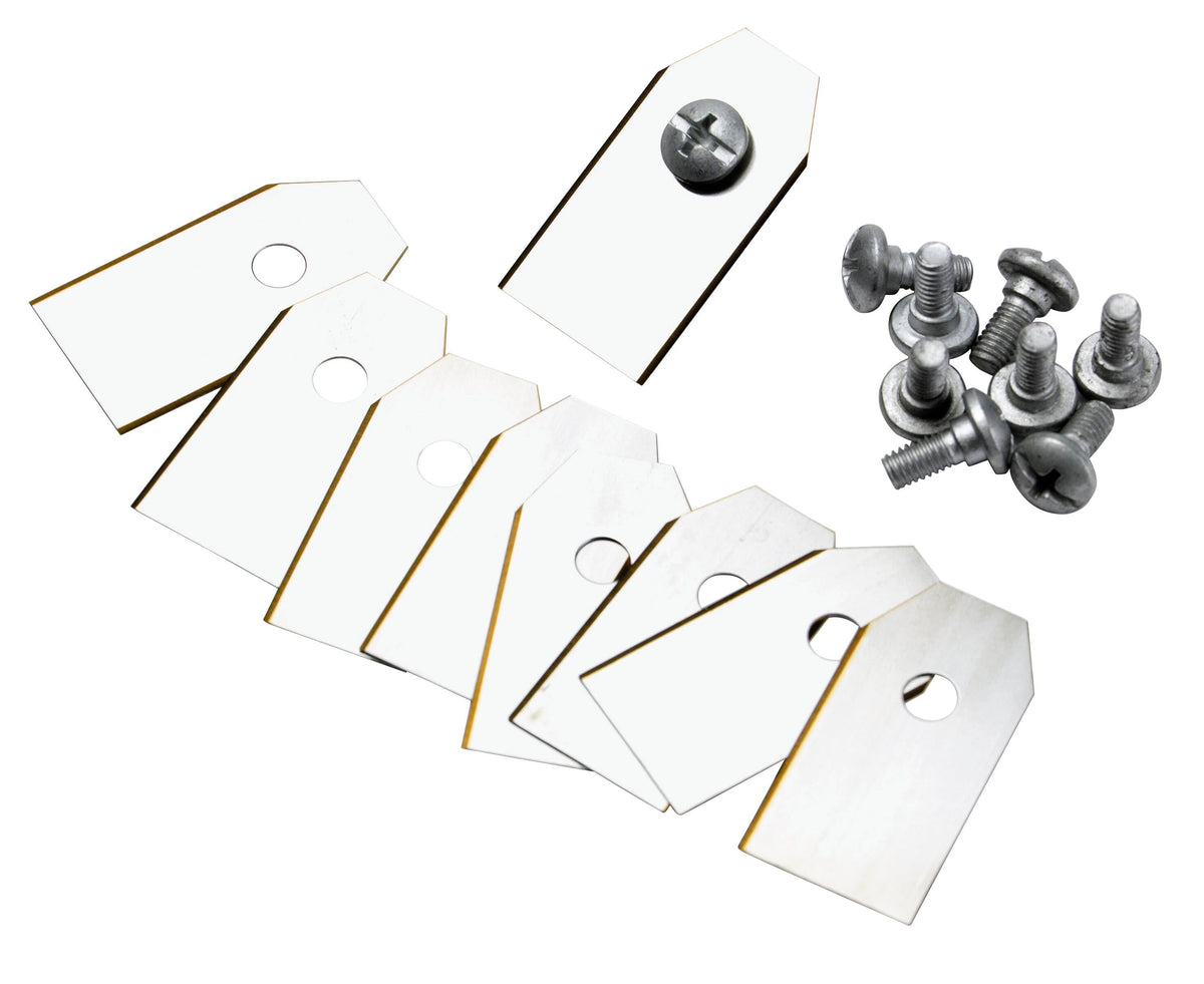 Blade kit Gardena lawn mower blades with mounting screws on Tampa Home & Garden Store