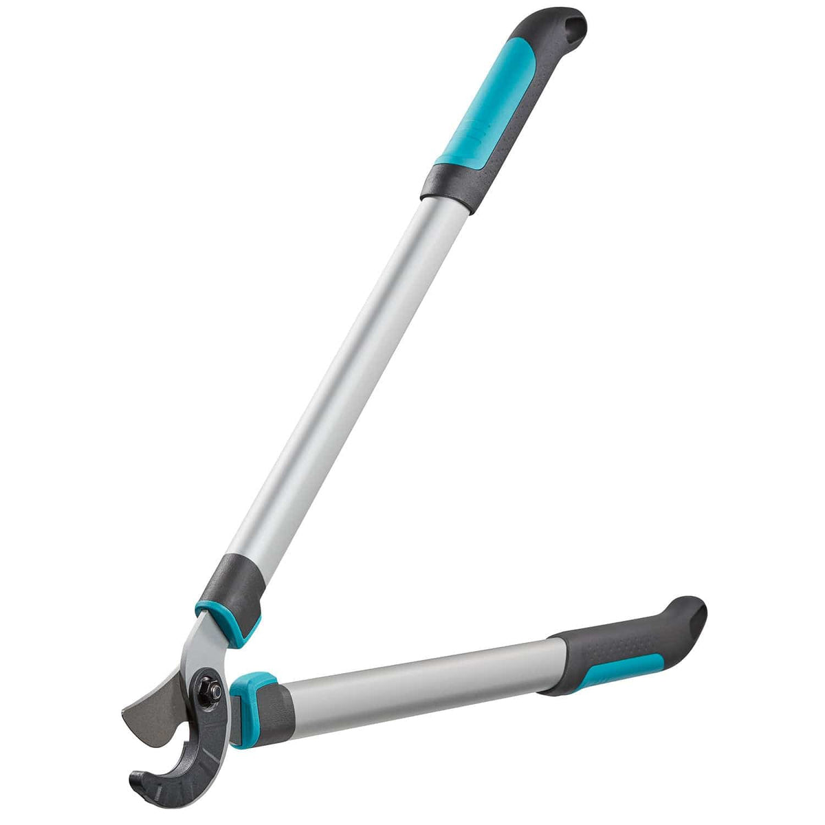 Pruning Lopper EasyCut 680 A by Gardena, aluminum shaft with teal grips and black joints on Tampa Home & Garden Store