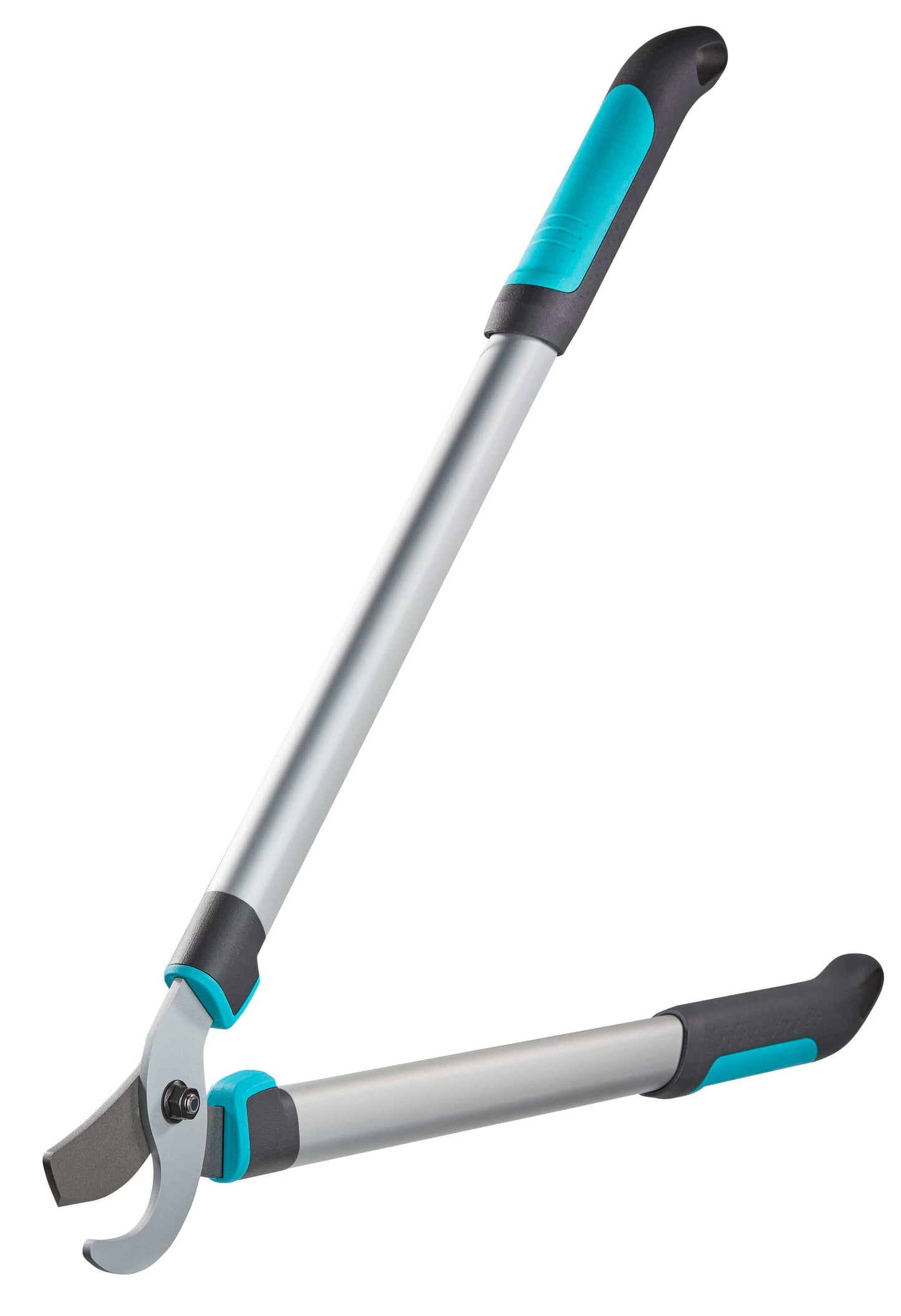 Pruning Lopper EasyCut 680 B by Gardena, silver shaft with teal grip on Tampa Home & Garden Store