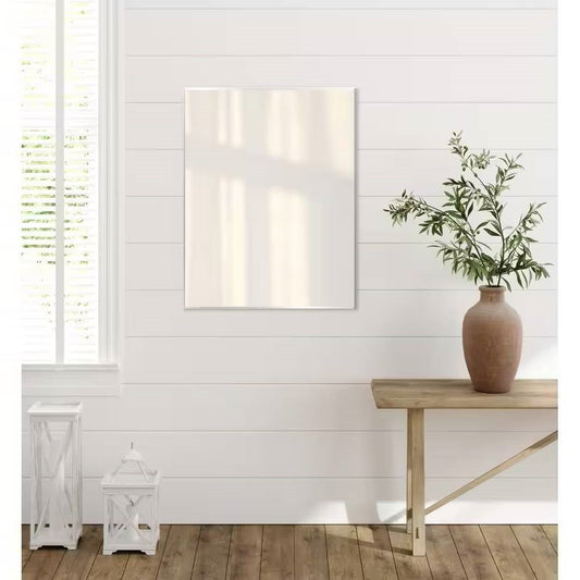36-in x 30-in Flush Mount Bathroom Wall Mirror - Hang Vertically or Horizontally - Tampa Home & Garden Store