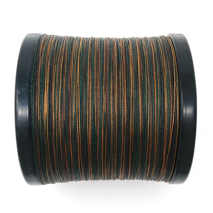 Línea de pesca trenzada Reaction Tackle - Camuflaje verde