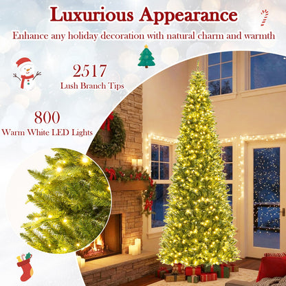 Prelit Hinged Artificial Christmas Tree 12 ft tall with 2517 branch tips DirectDeals on Tampa Home & Garden Store