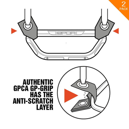 GP Back Grip PRO rear headrest handles, 2-pack, GPCA anti-scratch layer on Tampa Home & Garden Store