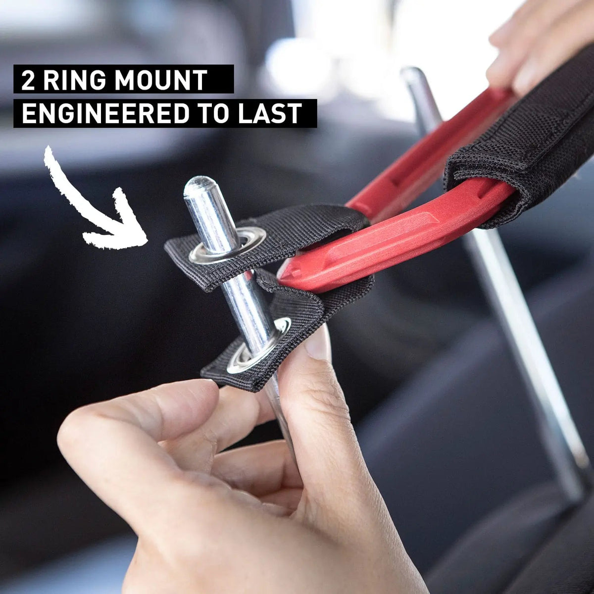 GP Back Grip Pro Black x2 two-ring mount car gear strap GPCA on Tampa Home & Garden Store