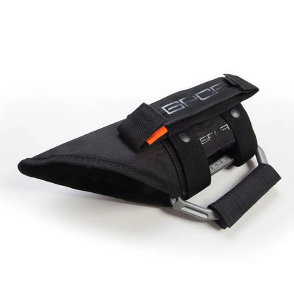 GP-Grip PRO foldable handle for Jeep Wrangler JK, black sheath with mount and orange accent on Tampa Home & Garden Store