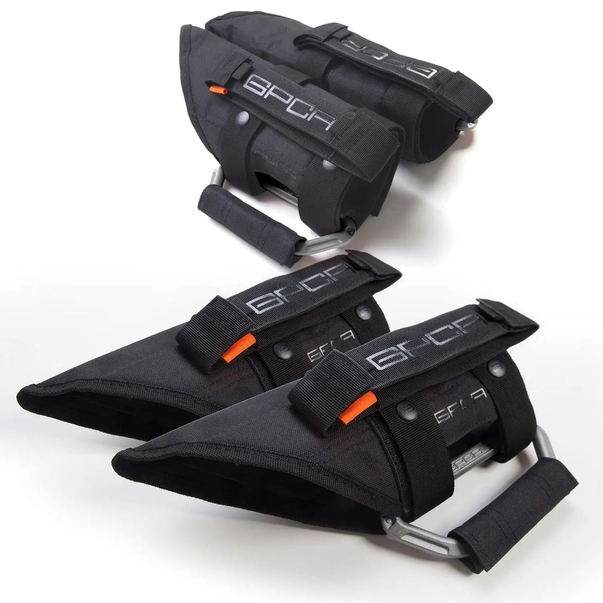GP-Grip PRO Foldable Handle pair for Jeep Wrangler JK with black nylon straps and GPCA branding on Tampa Home & Garden Store