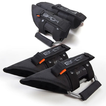 GP-Grip PRO Foldable Handle pair for Jeep Wrangler JK with black nylon straps and GPCA branding on Tampa Home & Garden Store
