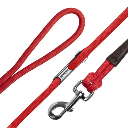 GPCA Dog Leash LITE Bundle red braided nylon leash with silver metal clip and GPCA label on Tampa Home & Garden Store
