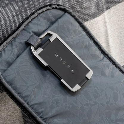 GPCA United-1 Wallet card holder, black body with silver metal frame on Tampa Home & Garden Store
