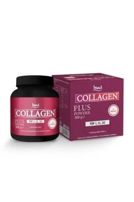 Collagen Plus powder bottle and box in pink-purple packaging, Beauty Care Bag 300g on Tampa Home & Garden Store