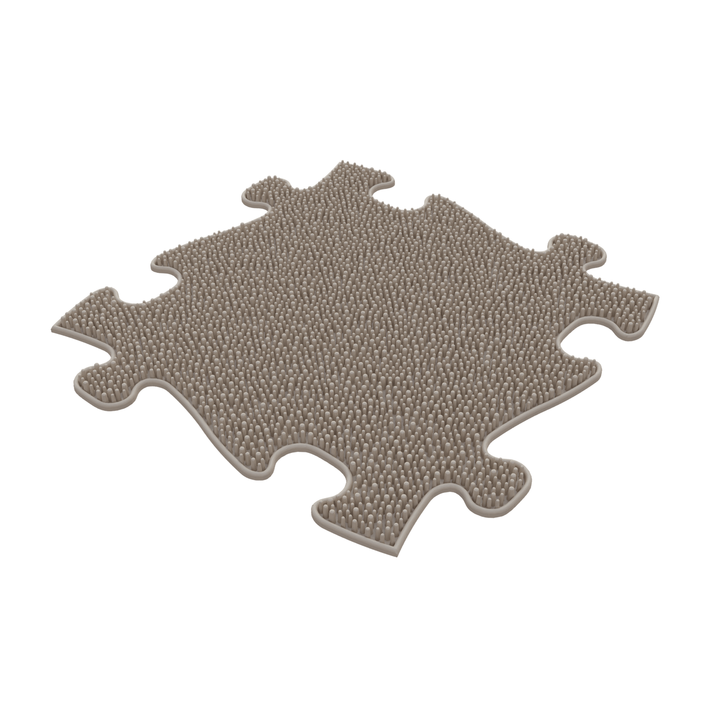 Sensory play mats set by TINNITOTS with beige interlocking puzzle pieces and textured bumps on Tampa Home & Garden Store