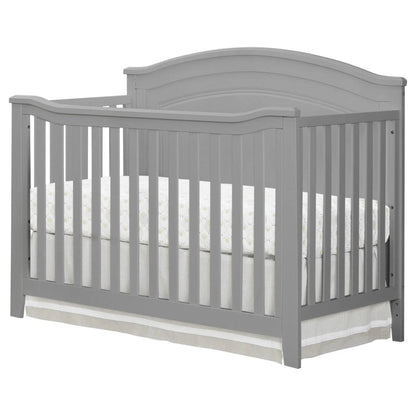 Cuna convertible de madera maciza SF Home en gris - Cama infantil vendida por separado