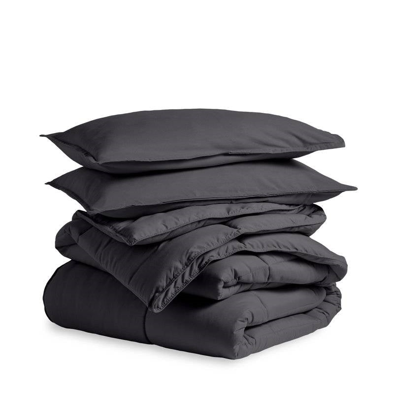 King/Cal King all-season down-alternative comforter set grey by HomePacific on Tampa Home & Garden Store